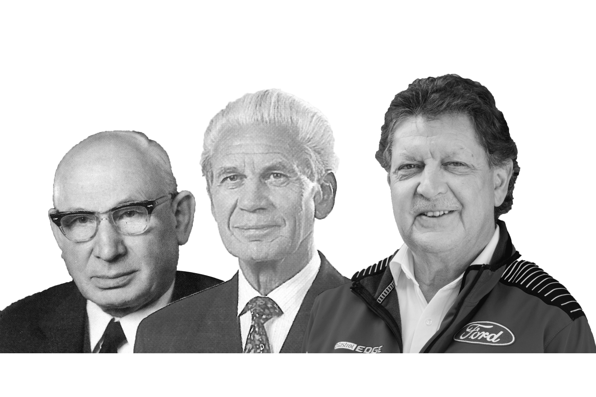 Drei Generationen Auto Weege